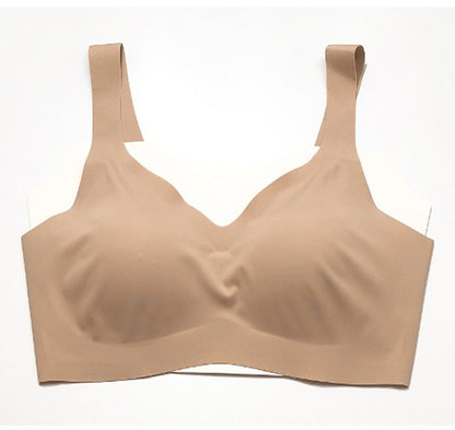 Seamless Deep V-neck Gathered Without Trace One Piece Underwear