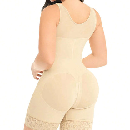 Fajas Colombianas Women's Shapewear, Full Body Sculpting After Abdominal Control, Hip Lifter With Zipper Crotch, Women's Fitness Set,- Prohibition Of Selling On The Amazon Platform