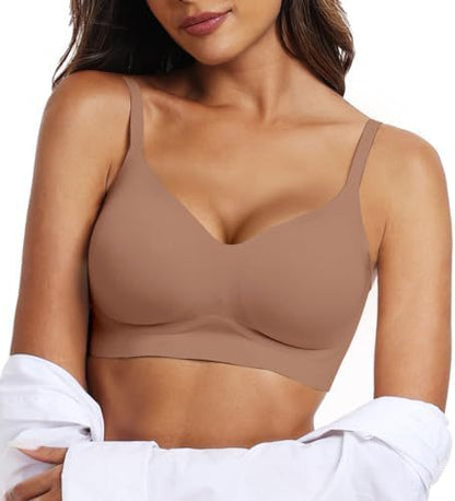 Simple Natural Women's Daily Bra Comfortable Wireless