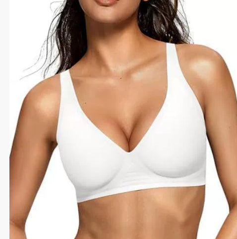 Women's Solid Color Portable Home Bra
