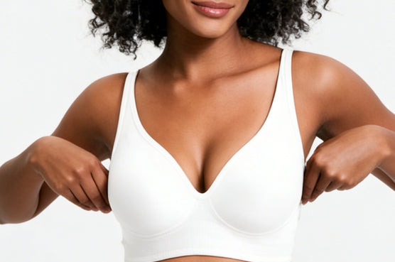 Women's Solid Color Portable Home Bra