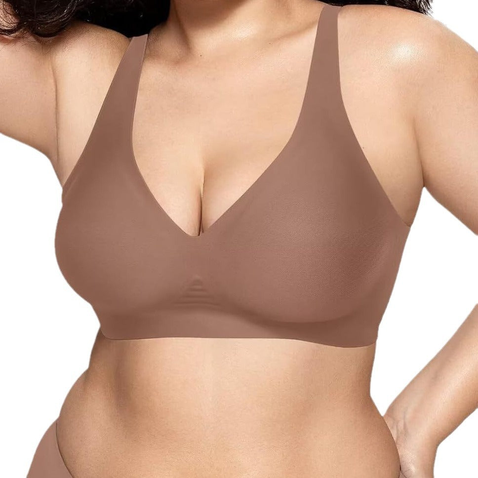 Simple Natural Women's Daily Bra Comfortable Wireless