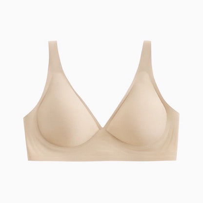Seamless Jelly Womens Deep V Thin Sexy Bra
