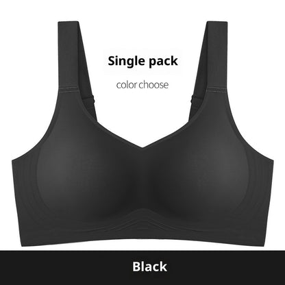 3D Jelly Soft Support Bra Gathers And Reduces Side Fat